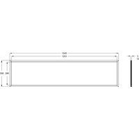 Nobile Licht LED Panel Flat R2 mit uplight 40W nw dimmbar 1-10V Pic_1
