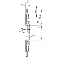 Hirschmann MLB 100/1 V gelb/gruen, yellow/green Pic_1