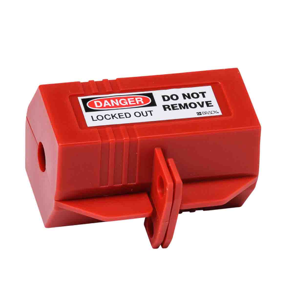 Brady PLUG LOCKOUT 110 VOLT W/ DANGER LABELS Pic_1
