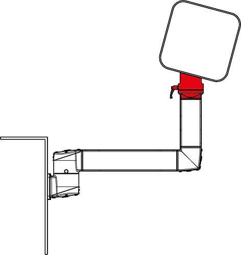 Bernstein NEIGUNGSKUPPLUNG 15°B RAL9006A Pic_2