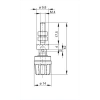 Hirschmann PK 10 A rot / red Pic_1