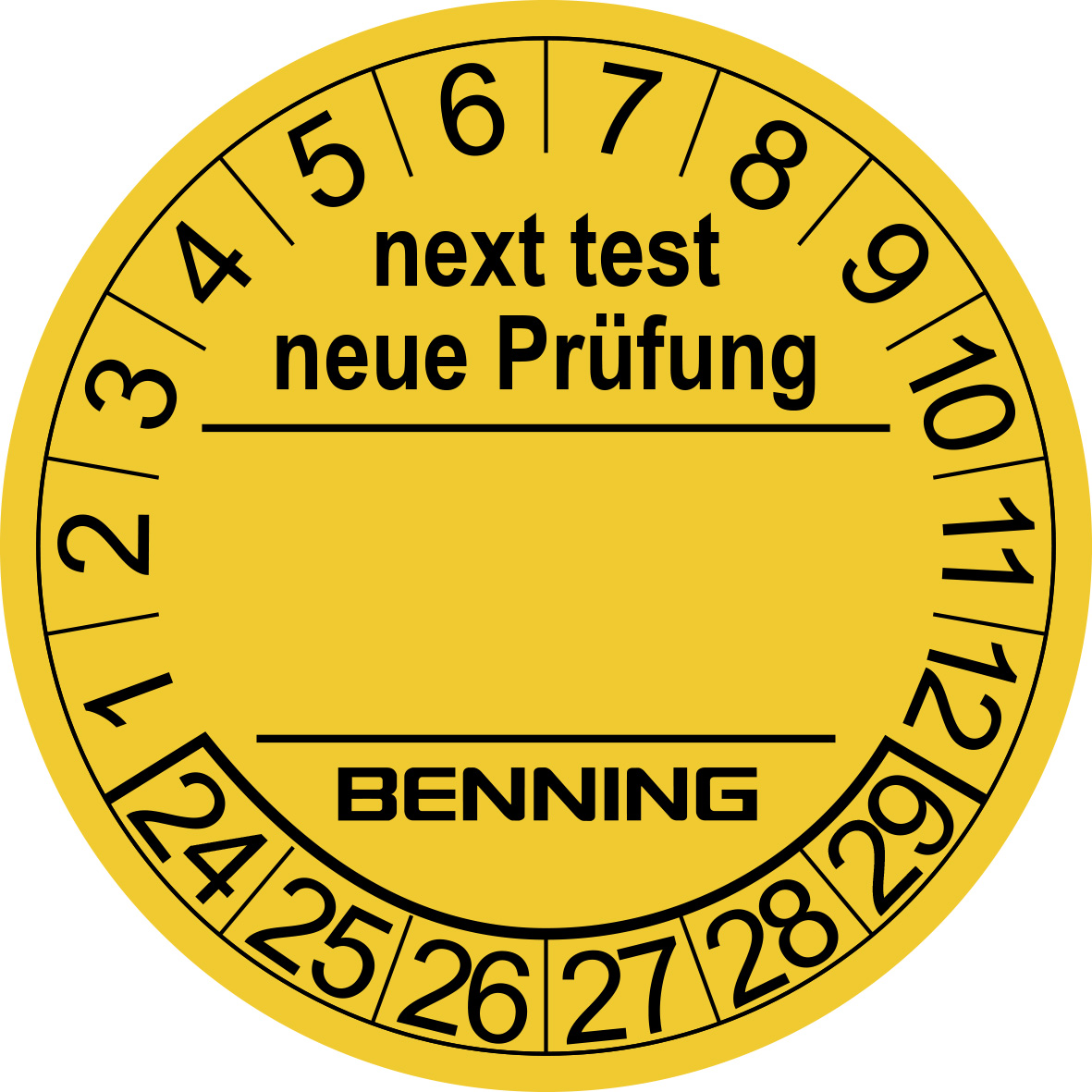 Benning Prüfplaketten Pic_1