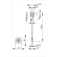 Hirschmann PRUEF 2610 FT schwarz / black Pic_1