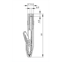 Hirschmann AK 2 B rot / red Pic_1