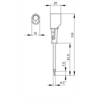 Hirschmann PRUEF 2 S schwarz / black Pic_1
