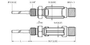 Turck TTM100C-103A-G1/8-LI6-H1140-L013-50/100C Pic_1
