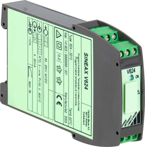 GOSSEN METRAWATT GMBH SINEAX V624 NEX 85...230VDC/AC Schraubklemmen Pic_1
