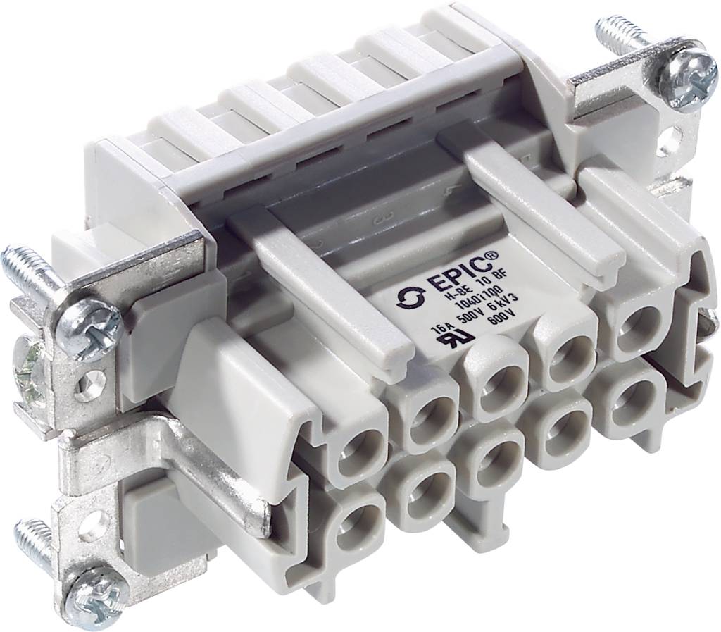 U.I. Lapp GmbH / Lappkabel H-BE 10 SF STECKEREINSATZ M.KLEMMFEDER. Pic_2