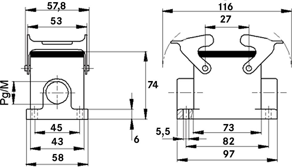U.I. Lapp GmbH / Lappkabel H-B 10 SGRH 29 ZW. SOCKELGEHAEUSE Pic_3