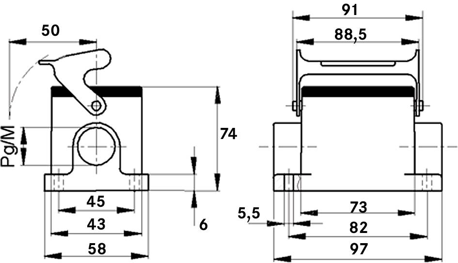 U.I. Lapp GmbH / Lappkabel H-B 10 SGRLH-LB 29 ZW. SOCKELGEHAEUSE Pic_3
