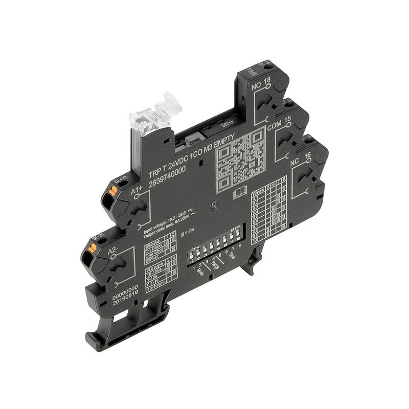 Weidmüller TRP T 24VDC 1CO M3 EMPTY Pic_1