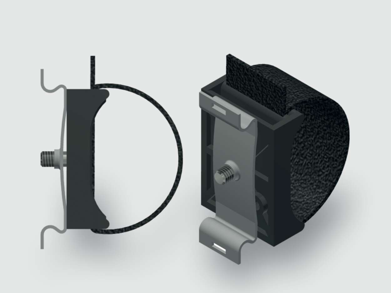 Luetze KBS Hutschienenadapter, 1VPE=10 Pic_1