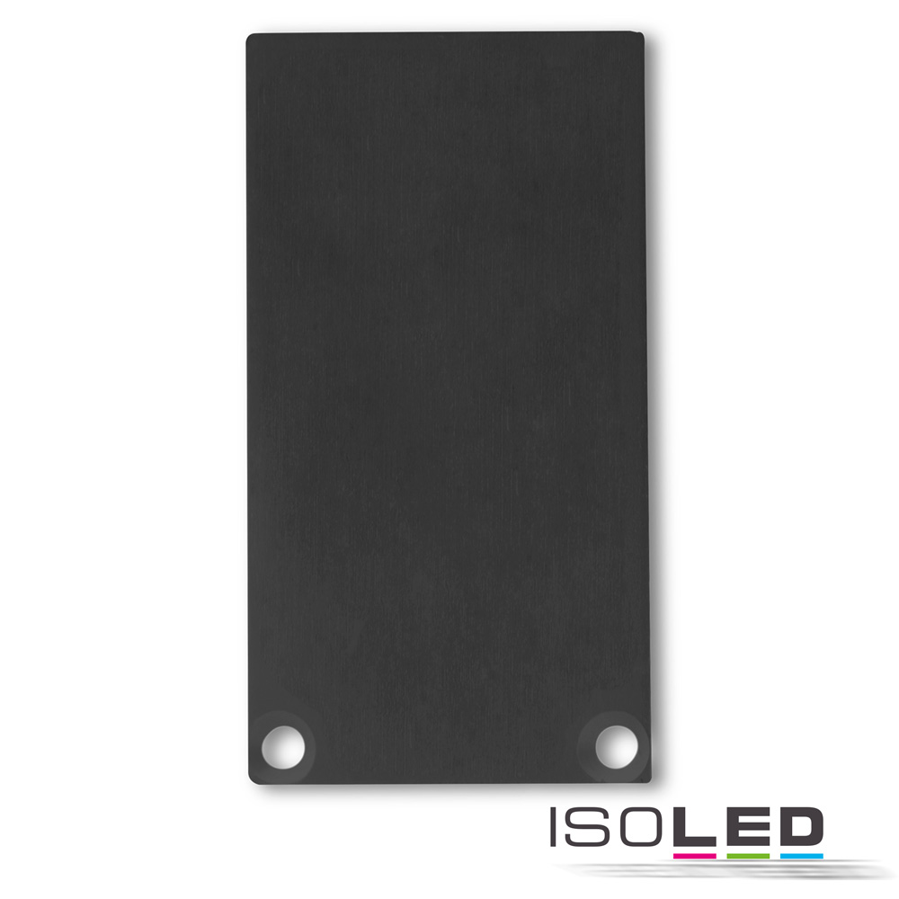 ISOLED Endkappe EC49 Alu schwarz Pic_1