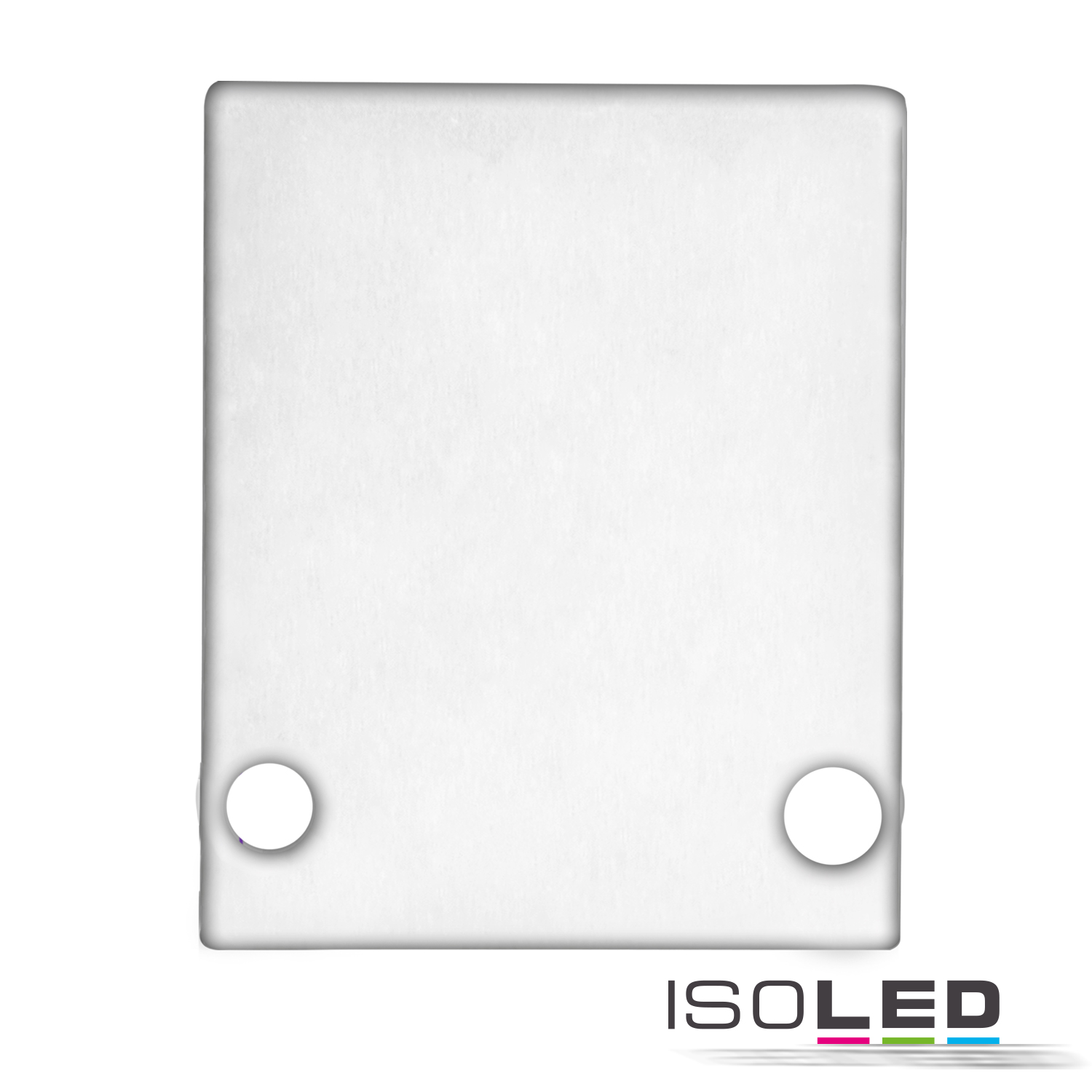ISOLED Endkappe EC89W Aluminium weiß Pic_1