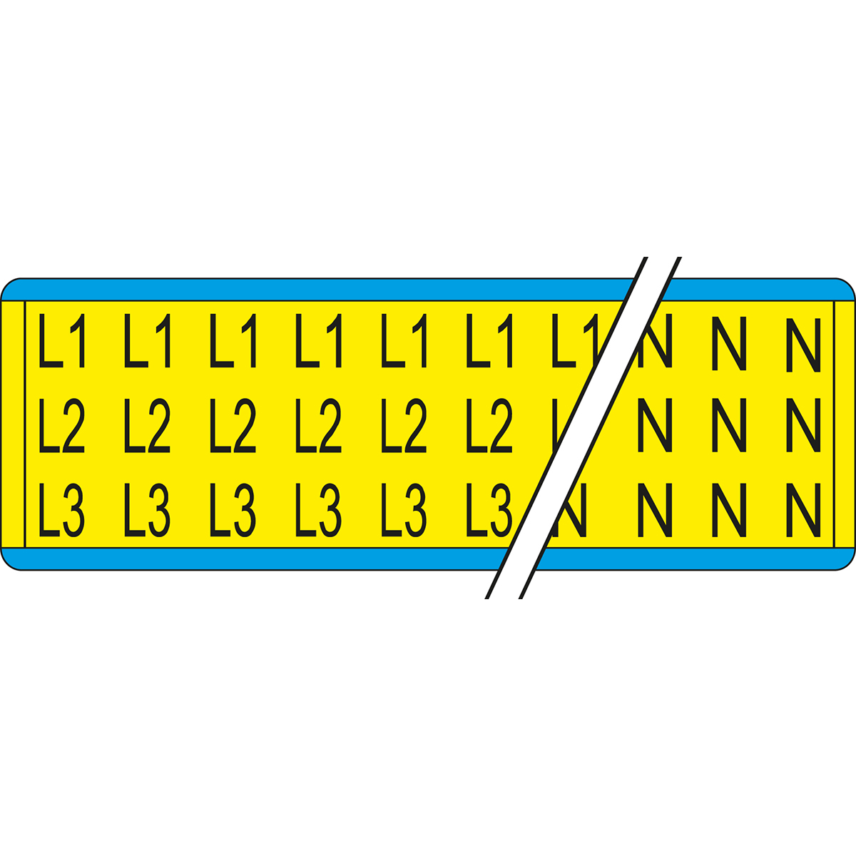 Brady SPANNUNGSKENNZEICHNUNG: SIM L1/L3-19 Pic_1