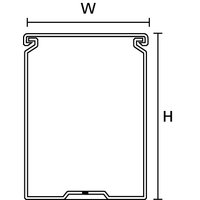 Hellermanntyton HTWD-PN-40X60 PVC GY7030 Pic_2