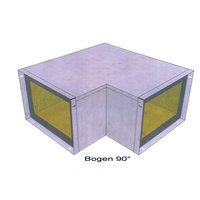 Flamro Brandschutz Bogen 90 ° Easy I 90/E 30 - 110 x 50 Pic_1