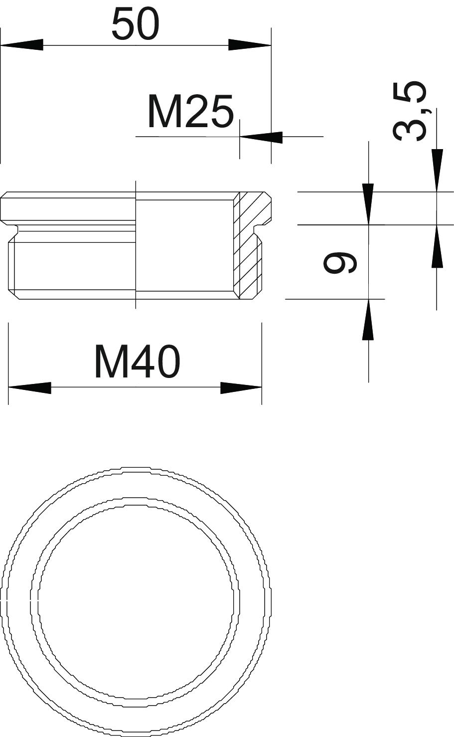 OBO Bettermann 167 R MS M40-25 Pic_2