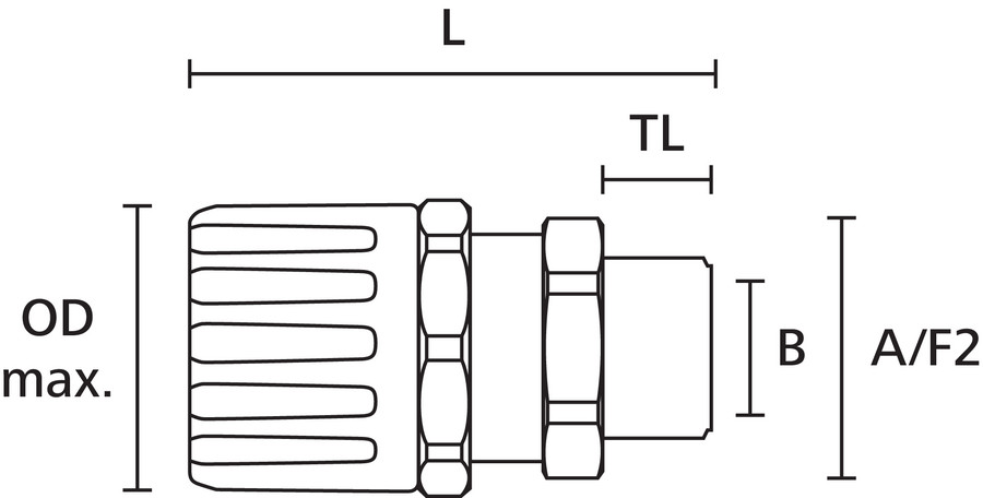 Hellermanntyton HG21-SM-M20-PA66/NPB-BK (10) Pic_1