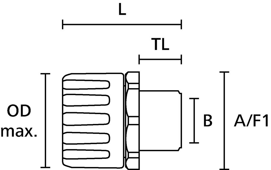 Hellermanntyton HG10-S-M16-PA66-BK (10) Pic_1