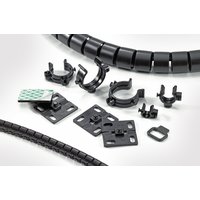 Hellermanntyton HWCLIP20 PA66HIRHS BK 50 Pic_1