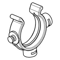 Hellermanntyton HWCLIP25 PA66HIRHS BK 50 Pic_2