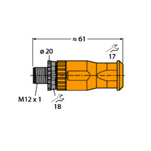 Turck BMS8151-0/PG9/YE Pic_1