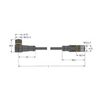 Turck WKC4T-P7X2-0,3-RSC4T/TXL Pic_1