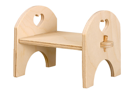 Erzgebirgische Volkskunst Schmidt Hocker für Kantensitzer Pic_1